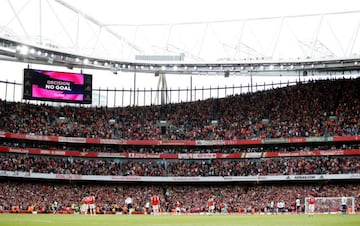 North London VARby | Arsenal vs Tottenham Hotspur at the Emirates Stadium.