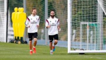 Carvajal e Illarramendi ya realizan carrera continua