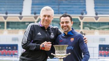 RECORTE XAVI Y ANCELOTTI