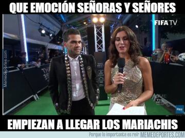 Los memes más divertidos de los premios 'The Best 2017'