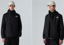 Una de las mejores chaquetas de The North Face, impermeable y cortavientos, está en Amazon y no para de venderse