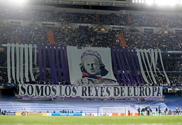 Los tifos más espectaculares del Real Madrid en el Santiago Bernabéu