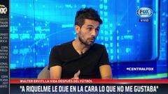 "A Riquelme le dije en la cara lo que no me gustaba"