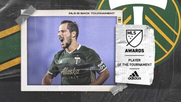 El argentino fue elegido como el mejor jugador del torneo en el que junto a Portland Timbers, consiguieron el t&iacute;tulo ante Orlando City.