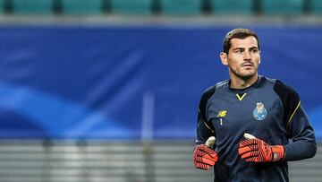 El guardameta del FC Oporto Iker Casillas 