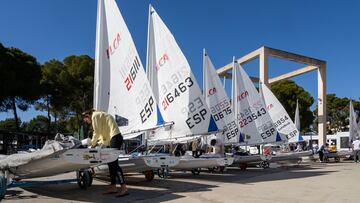 Lara Himmes defiende el título de campeona de España de ILCA6