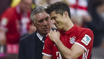 Lewandowski preocupa: no se entrenó a dos días del Madrid