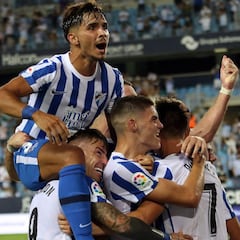 Aprobados y suspensos del Málaga: Paulino lidera el asalto a la zona de playoff
