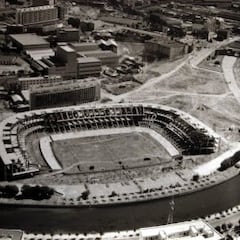 52 años del estadio Vicente Calderón en imágenes