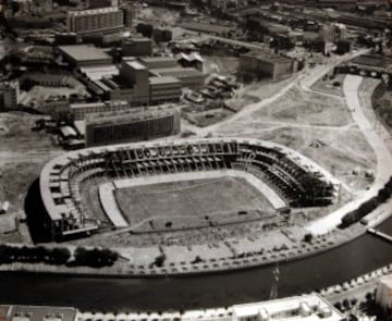 52 años del estadio Vicente Calderón en imágenes