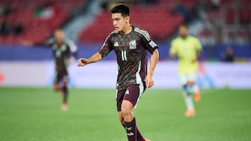 La naturaleza de la lesión del juvenil y estelar seleccionado mexicano no parece de consideración, pero deberá parar actividad de tres a seis semanas.