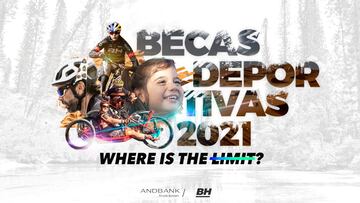 Cartel promocional de la entrega de las becas deportivas de Where is the Limit?