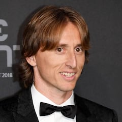Modric: "Estoy feliz y muy orgulloso por este premio"