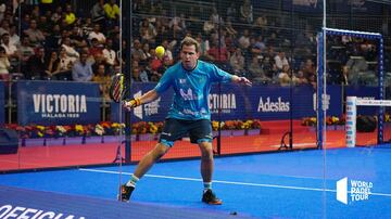 Camiseta con la que ganó su último torneo World Padel Tour.