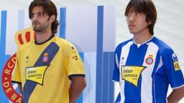 <strong>PRESENTACIÓN.</strong> El Espanyol presentó sus equipaciones para la campaña 2009/2010.