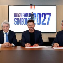 Los desafíos por cumplir de Simeone