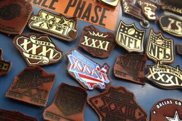 Super Bowl: cosiendo 'pigskins'