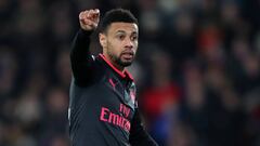 LONDON, ENGLAND - DECEMBER 28: Francis Coquelin of Arsenal during the Premier League match between Crystal Palace and Arsenal at Selhurst Park on December 28, 2017 in London, England. (Photo by Catherine Ivill/Getty Images)