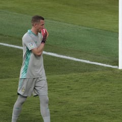 Una semana infernal en Sevilla 'quemó' el césped de La Cartuja