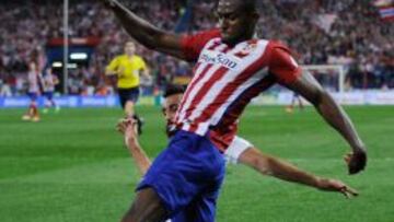 Jackson Martínez tuvo una buena actuación ante el Real Madrid en la anterior jornada de la Liga