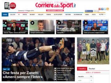 Portadas de la prensa extranjera