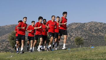 18/07/19 ENTRENAMIENTO ATLETICO DE MADRID 
 GRUPO  PRETEMPORADA
 LOS ANGELES DE SAN RAFAEL