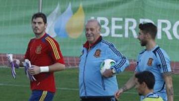 El mayor número de internacionales blancos se irá con España. Casillas, Ramos, Isco y Arbeloa jugarán en Palma y Albacete.