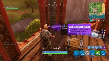 Fortnite Battle Royale: Así es el fusil de tirador pesado