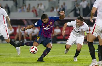 Luis Suárez y Roque Mesa.