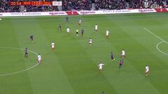 El Camp Nou pensó en Xavi: Arthur y un pase de manual