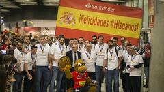 Los Hispanos traen el oro: "Con el tiempo lo valoraremos m¨¢s"
