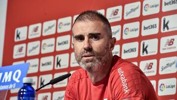 04/03/20 RUEDA PRENSA GAIZKA GARITANO ENTRENADOR ATHLETIC DE BILBAO