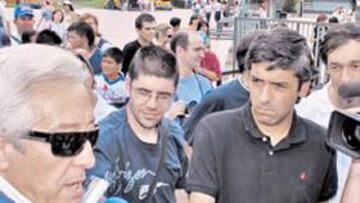 <B>PALACIOS RECOGIÓ VOTOS EN EL PARQUE DE MADRID.</B>Los candidatos siguen a lo suyo. Palacios invitó ayer a entrar al Parque de Atracciones a los socios que quisieran.