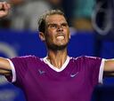 Un empapado Nadal gana a Paul para verse con Medvedev