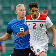 Achraf podría revalorizarse: apunta al once contra Irán