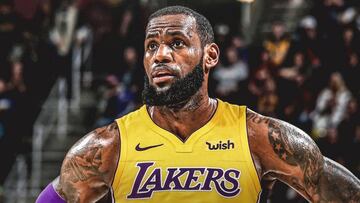 LeBron James posteó en instagram una imagen de su familia vistiendo el jersey de Los Ángeles FC previo al derbi contra el LA Galaxy de la Rivalry Week.