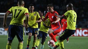 Oyanedel, en la Roja Sub 17.