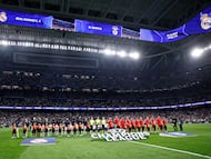 Real Madrid made an official announcement on X claiming fan was kicked out of the Estadio Santiago Bernabeu after cameras captured a fan giving nazi salute.