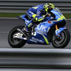 Iannone vuela con la Suzuki y brillan Maverick y Bautista
