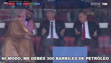 Los mejores memes del día inaugural de Rusia 2018