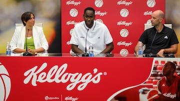 El jugador español de Houston Rockets, Usman Garuba, asegura: "Siento que tengo que dar un gran paso adelante en la Selección y puedo asumir el liderazgo".