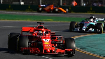 Vettel wins Australian GP to wipe smile off Hamilton's face