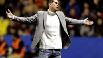 El entrernador del Eibar Gaizka Garitano.