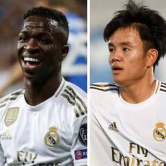 Vinicius, Rodrygo y Kubo, entre los que más crecen del siglo XXI