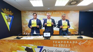 Presentación de la campaña de abonados del Cádiz para la temporada 2022/23