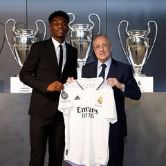 Tchouaméni elige el dorsal de Bale