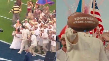 La secuencia completa del polémico final del show de Bad Bunny en el Super bowl