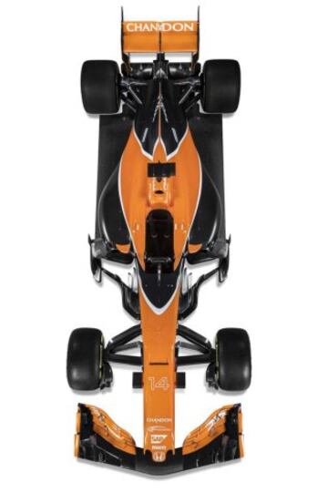 Así es el Mclaren-Honda MCL32 que conducirá Alonso en 2017