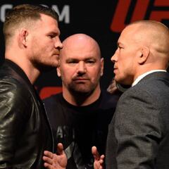 Bisping vs St-Pierre: la UFC se engalana para volver al Garden