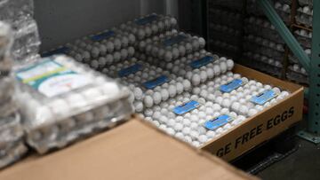 The price of eggs has been soaring in the United States leading to higher numbers of people to attempt smuggling eggs and chickens across the border.